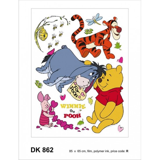 862DK ΑΥΤΟΚΟΛΛΗΤΟ ΤΟΙΧΟΥ R DISNEY A&G  