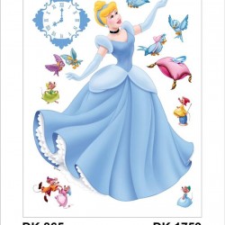 865DK ΑΥΤΟΚΟΛΛΗΤΟ ΤΟΙΧΟΥ R DISNEY A&G  
