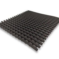 ΠΛΑΣΤΙΚΟ ΔΑΠΕΔΟ ΣΧΑΡΑ ANTI-SLIP MAT 10mm GREY 1.17Μ NewPlan