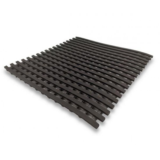ΠΛΑΣΤΙΚΟ ΔΑΠΕΔΟ ΣΧΑΡΑ ANTI-SLIP MAT 10mm GREY 1.17Μ NewPlan