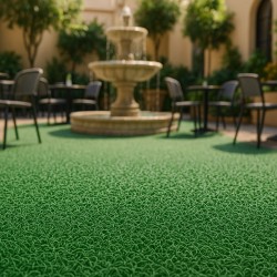 ΠΛΑΣΤΙΚΟ ΔΑΠΕΔΟ SPAGHETTI 12mm GREEN 1.22M NewPlan