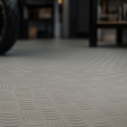 ΠΛΑΣΤΙΚΟ ΔΑΠΕΔΟ ΛΑΜΑΡΙΝΑ 1mm LT.GREY 2M NewPlan